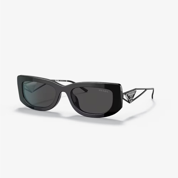 Prada
Triangle Logo Rectangle Acetate & Metal Sunglasses - Picture 1 of 7